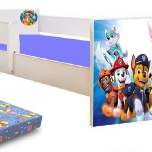 Pat junior Paw Patrol 2 cu saltea inclusa