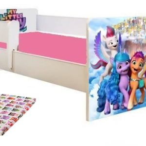 Pat junior Pony 2 cu saltea inclusa