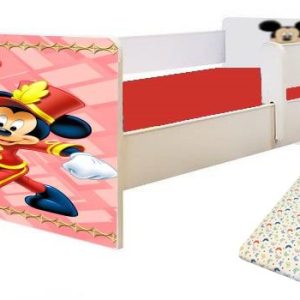 Pat junior Mickey cu saltea inclusa-2