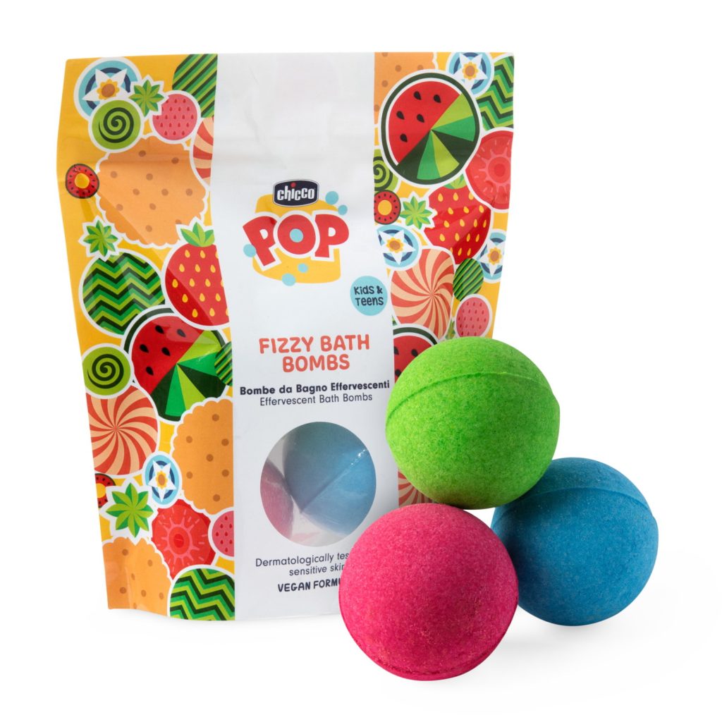 Set bombe efervescente de baie Chicco POP