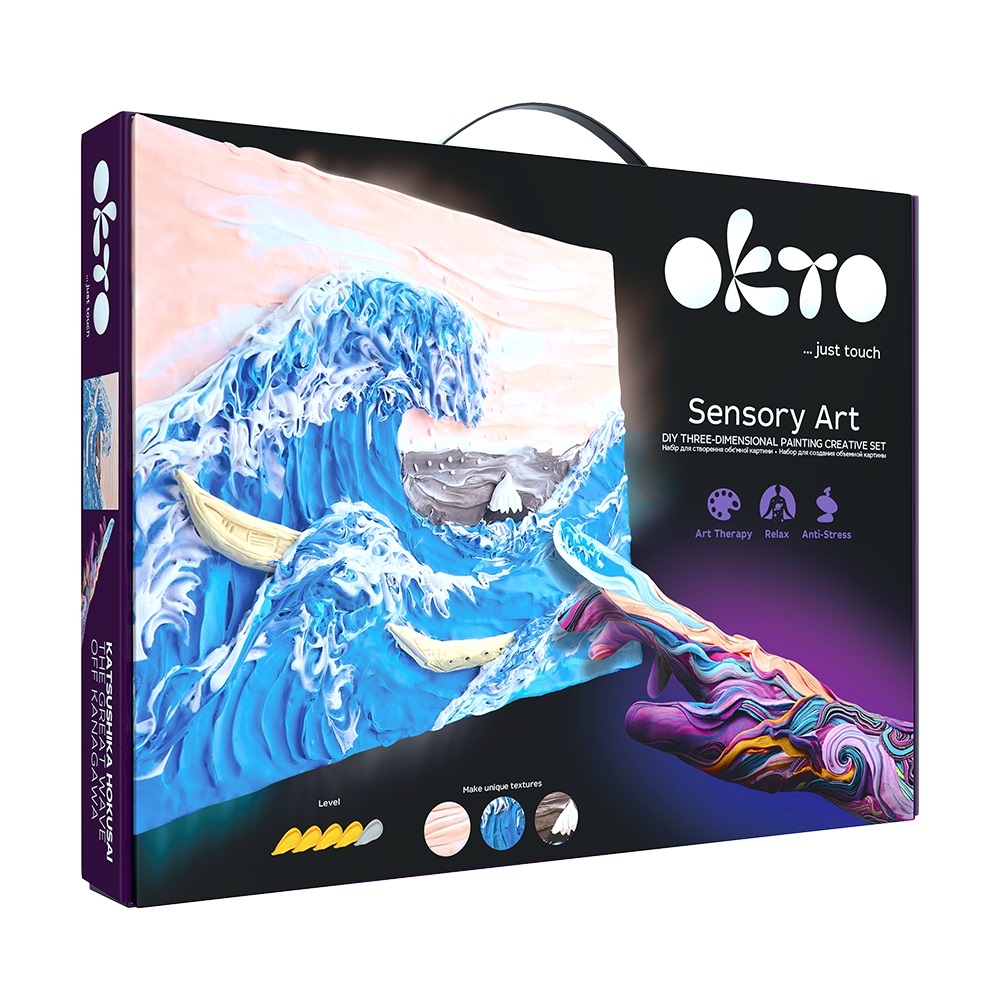 Set pictura 3D cu argila usoara