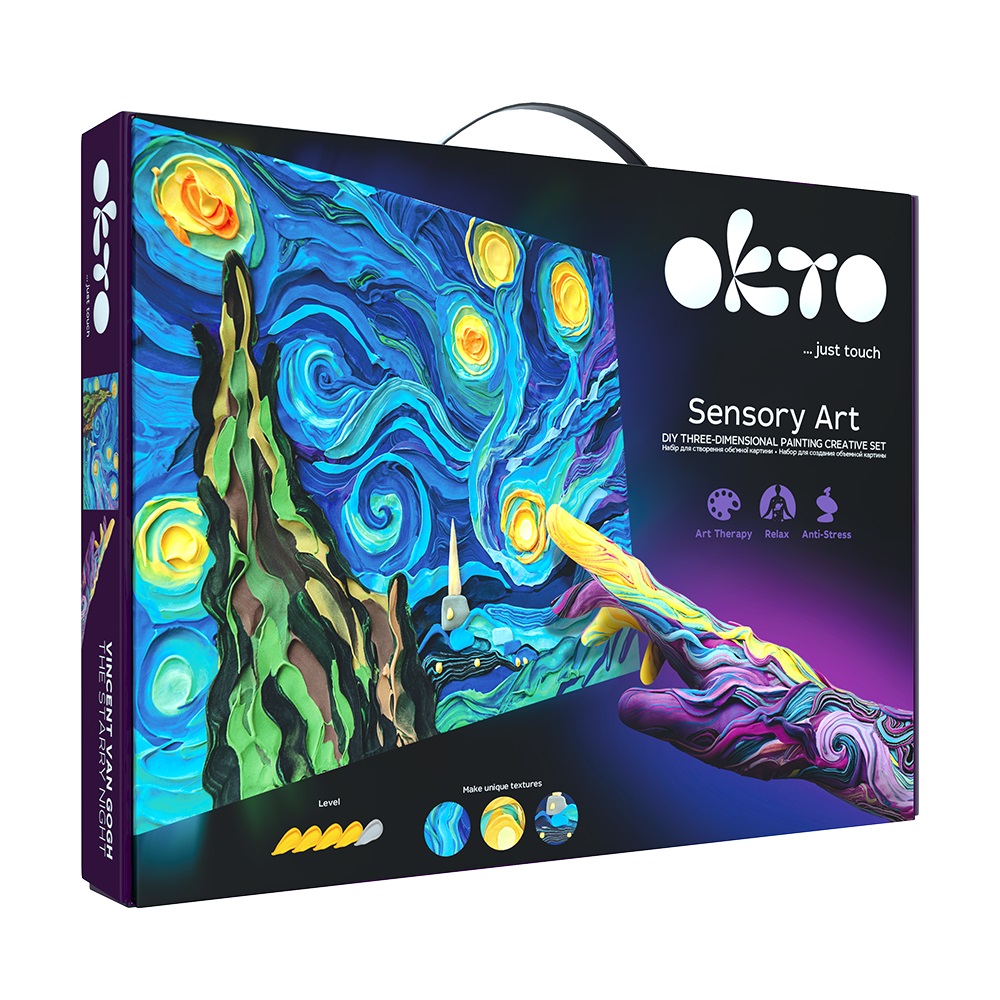 Set pictura 3D cu argila usoara
