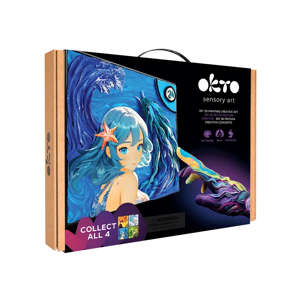 Set pictura 3D cu argila usoara
