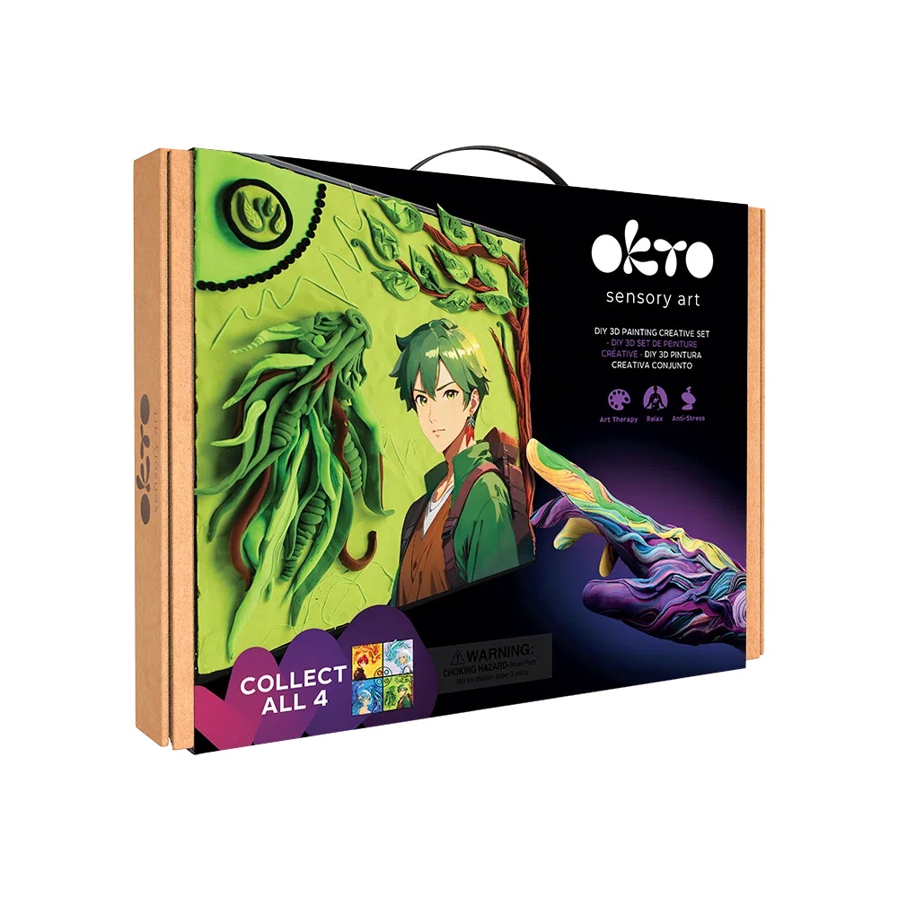 Set pictura 3D cu argila usoara