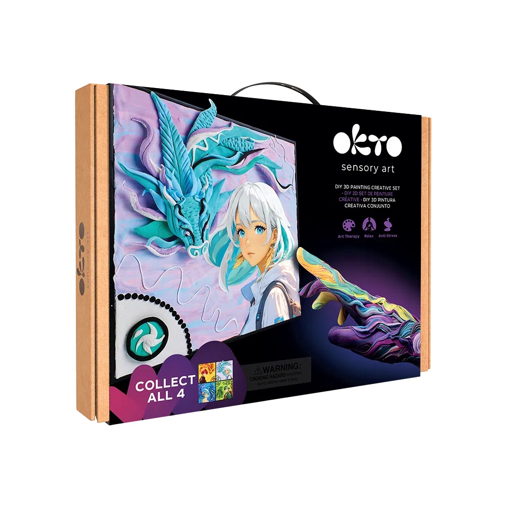 Set pictura 3D cu argila usoara