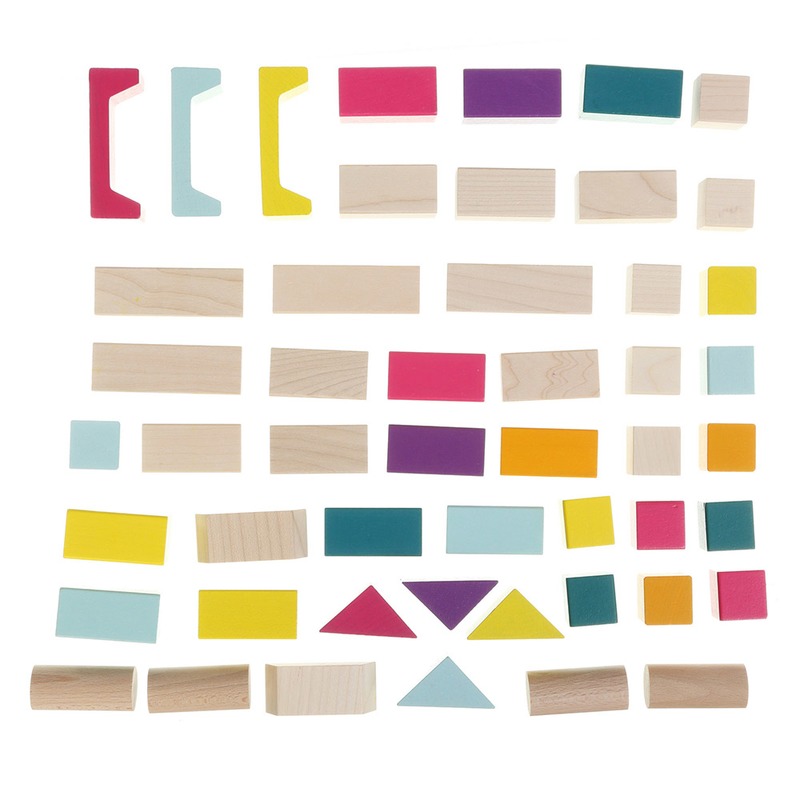 Joc din lemn, Set de constructii Cubika 2 - imagine 3