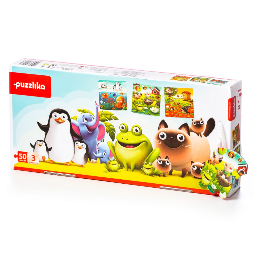 Puzzle pentru copii 3in1