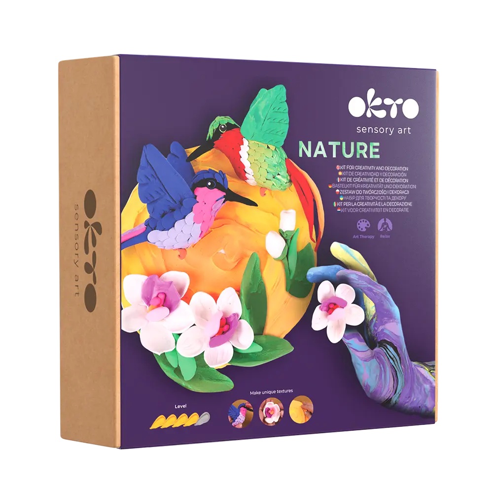 Set pictura 3D cu argila usoara