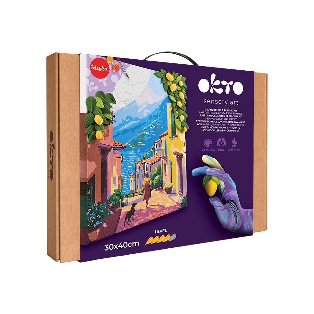 Set pictura si modelare 3D cu argila usoara