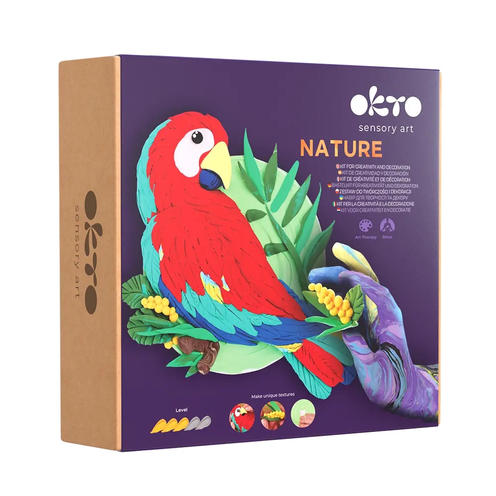 Set pictura 3D cu argila usoara