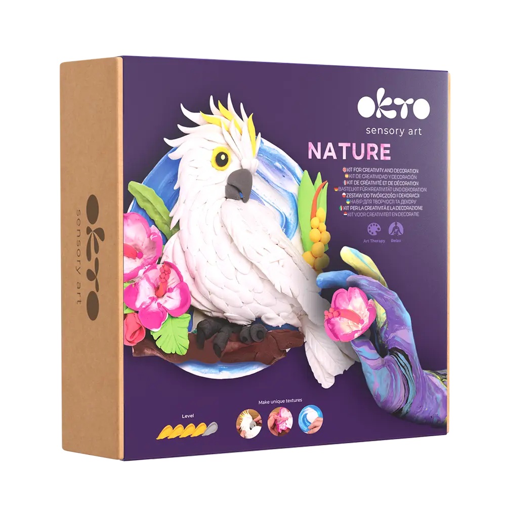 Set pictura 3D cu argila usoara
