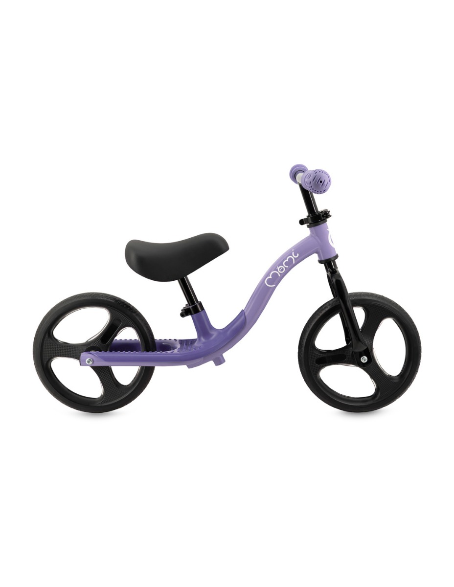 Bicicleta fara pedale cu roti led , Momi Isoka - Purple - imagine 3