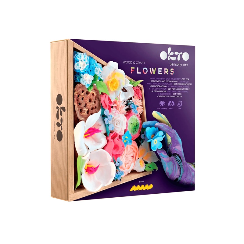 Set creatie Wood & Craft - Flowers